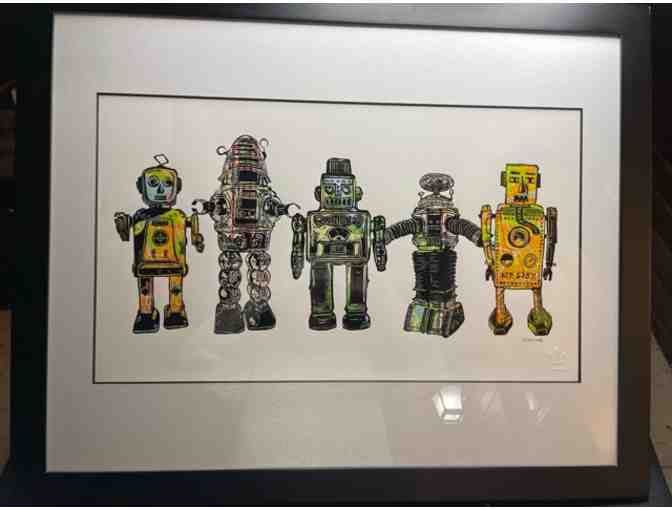 The Usual Suspects framed print by Eric Rewitzer