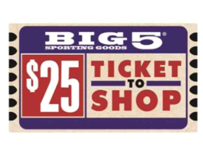 Big 5 Sporting Goods - $25 Ticket to Shop e-gift card - Photo 2
