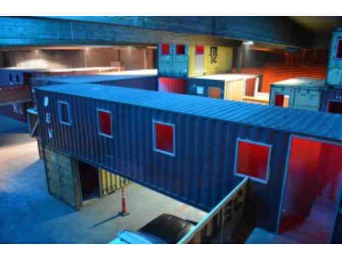 Laser Tag in the Largest Indoor Arena in the US