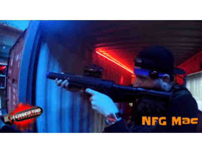 Laser Tag in the Largest Indoor Arena in the US