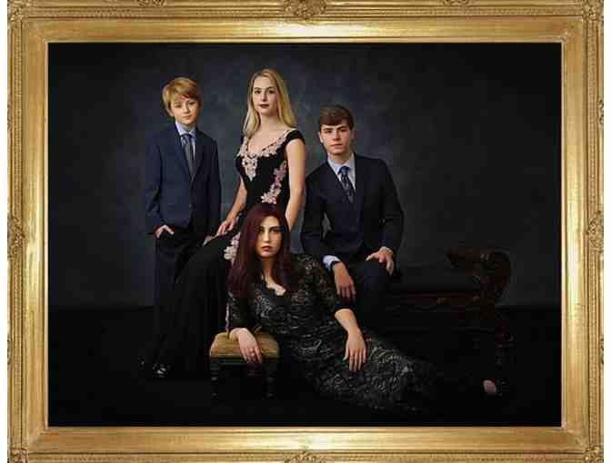 Priceless Commissioned Canvas Fine Art Portrait