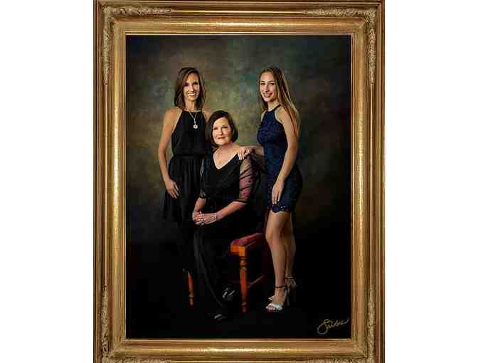 Priceless Commissioned Canvas Fine Art Portrait