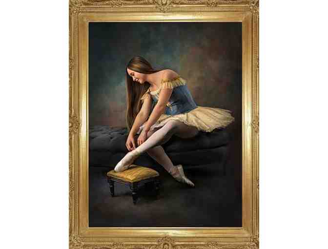 Priceless Commissioned Canvas Fine Art Portrait