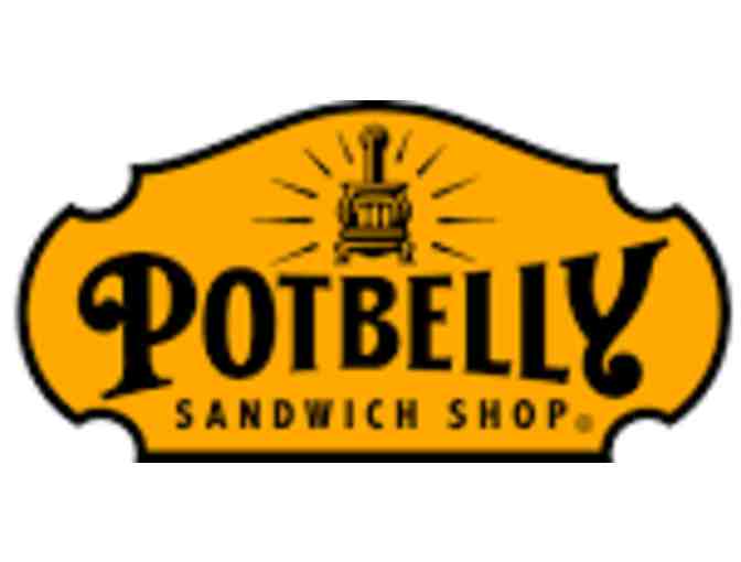 10 Potbelly Sandwiches and Swag!
