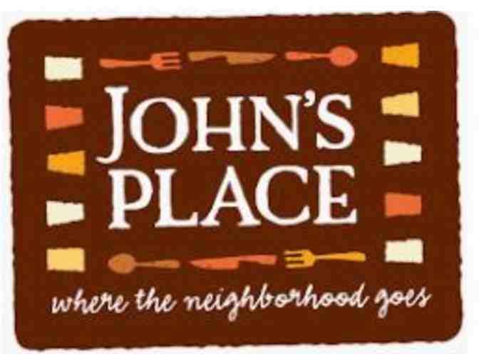 John's Place- $30 Gift Card
