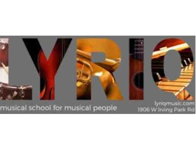 Four Music Lessons at Lyriq Music School