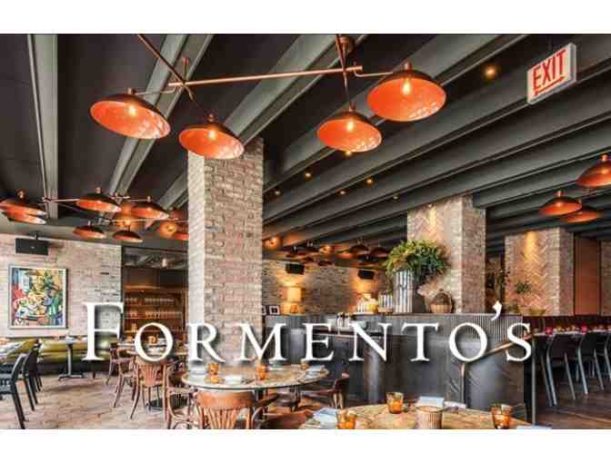 Formento's, The Bristol or Nonna's- $100 Gift Card