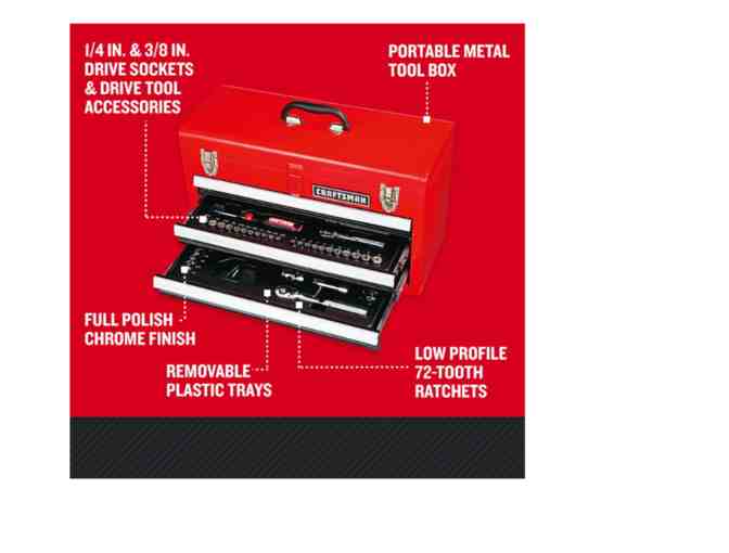 Craftsman 104-Piece Mechanics Tool Set