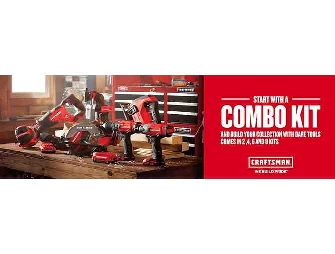 Craftsman 4-Tool Combo: Drill, Impact Driver, Circ Saw & Task Light