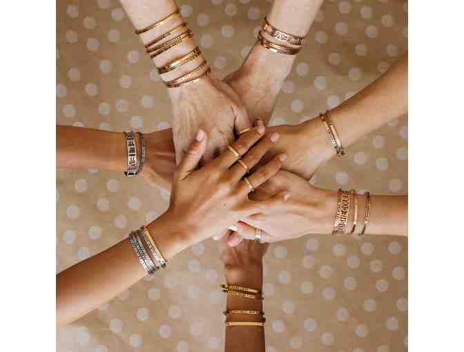 'CARPE DIEM' ROSE GOLD MANTRABAND