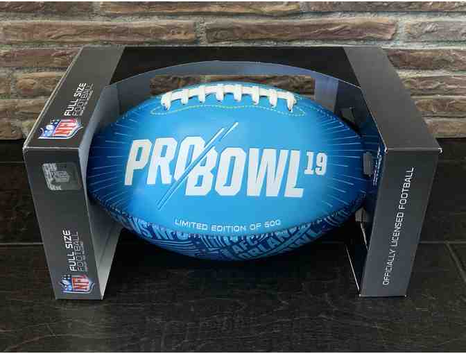 2019 LA CHARGERS PRO BOWL COMMEMORATIVE FOOTBALL
