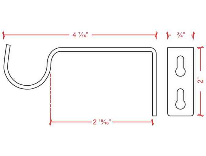 IVILON DRAPERY TREATMENT WINDOW CURTAIN ROD-SQUARE DESIGN 1 1/8 ROD, 48 TO 86 IN.