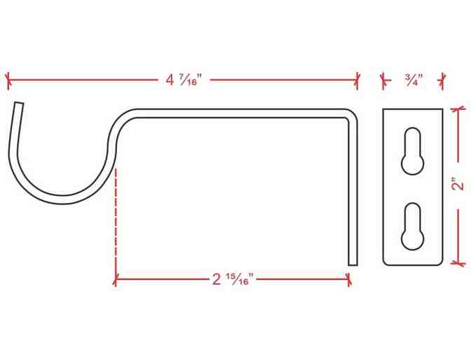 IVILON DRAPERY TREATMENT WINDOW CURTAIN ROD-SQUARE DESIGN 1 1/8 ROD, 28 TO 48 INCHES