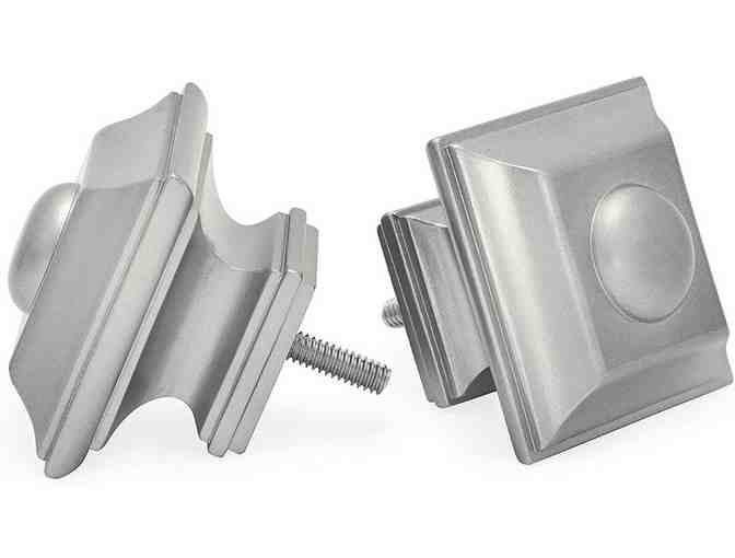 IVILON DRAPERY TREATMENT WINDOW CURTAIN ROD-SQUARE DESIGN 1 1/8 ROD, 28 TO 48 INCHES