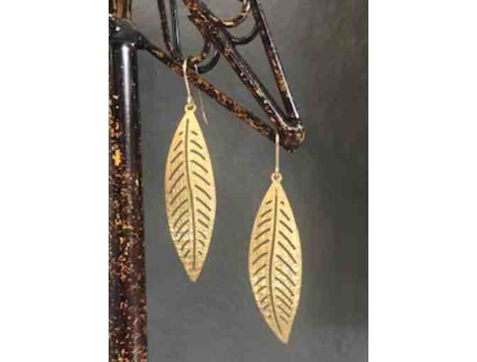 MIA FIORE 14KT GOLD DROP EARRINGS