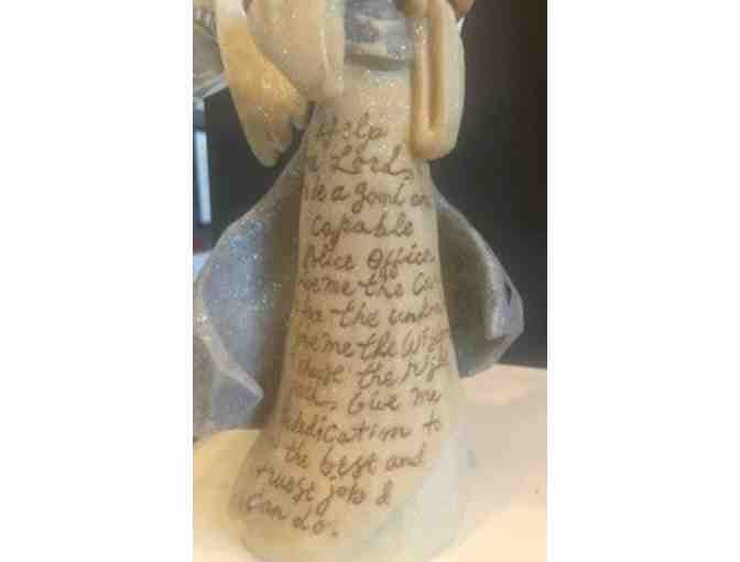 FOUNDATIONS BY ENESCO ANGELS - PRAYER FOR A POLICE OFFICER