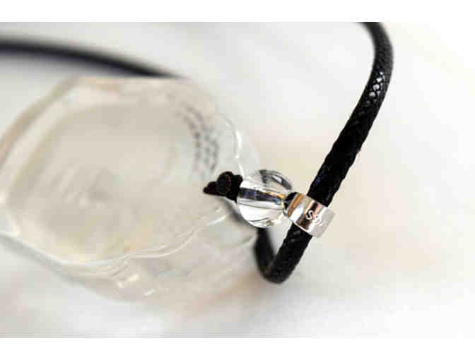 Forest Haven Designs: Natural White Crystal Sterling Silver Buddha Necklace