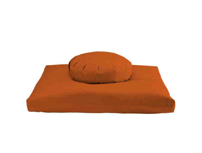 DharmaCrafts: Eco Zafu & Zabuton Set in Bidder's Choice of Color