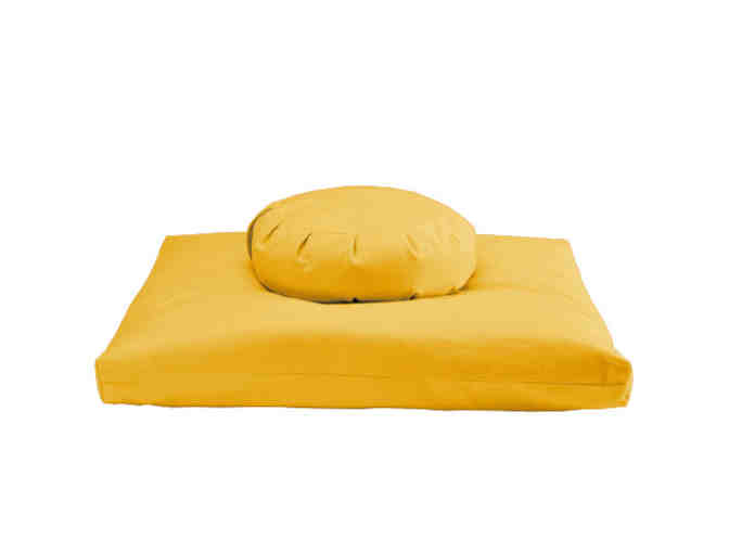DharmaCrafts: Eco Zafu & Zabuton Set in Bidder's Choice of Color