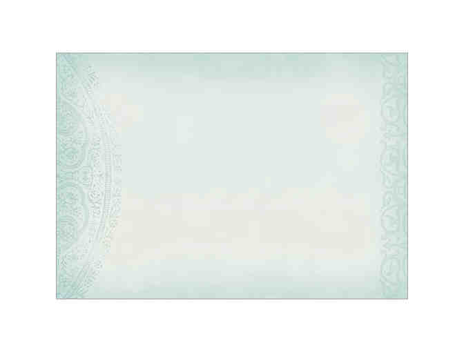 Amber Lotus Publishing: Set of Six 'Blissful Cat' Greeting Cards & Travel Journal