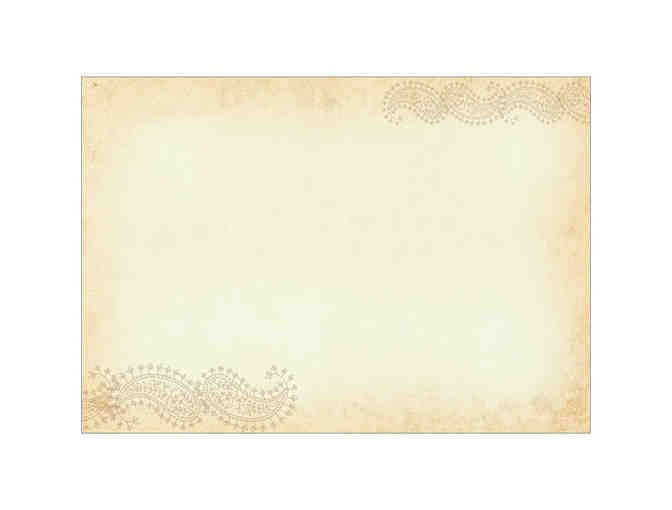 Amber Lotus Publishing: Set of Six 'Namaste Buddha' Greeting Cards & Travel Journal