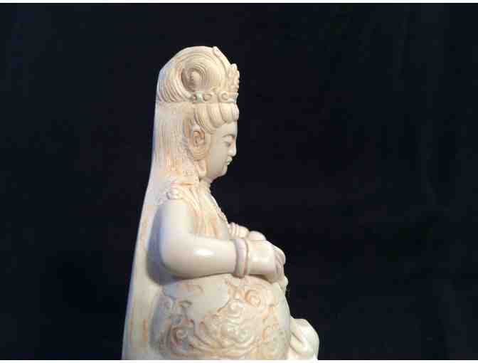 InspiredSculpture: 'Kuan Yin Blessing the Earth' Statue