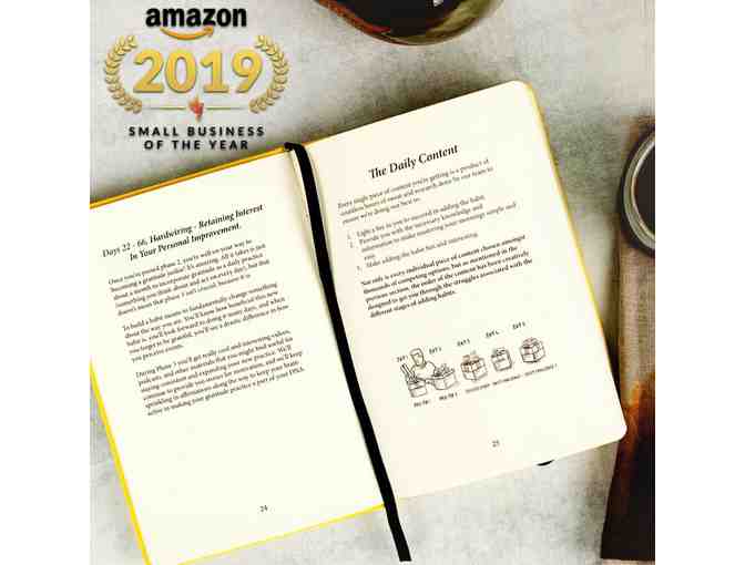 Habit Nest: Two-Piece 'Meditation' and 'Gratitude' Sidekick Journal Set