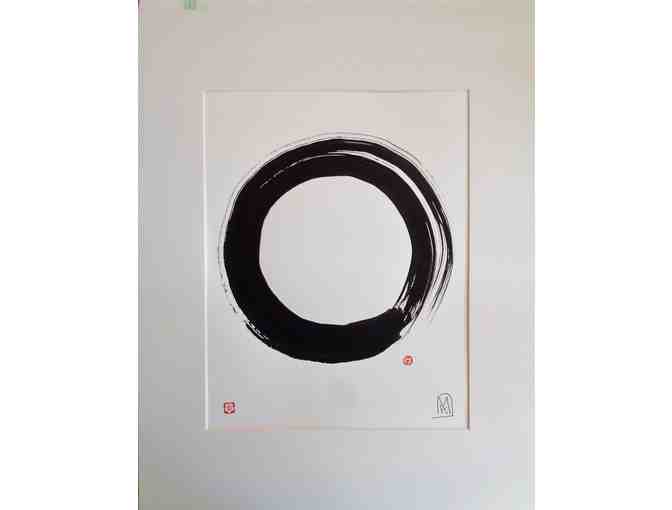 BoulderShop: 'Enso' Ink Painting