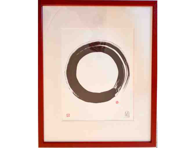 BoulderShop: 'Enso' Ink Painting
