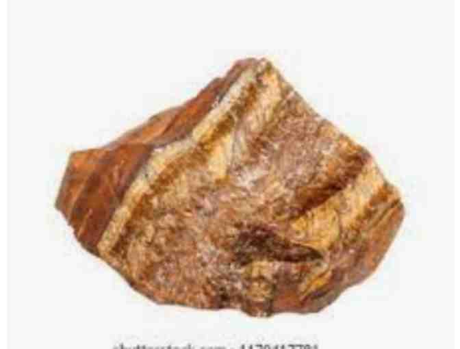 Mindful Necessities: Silver 'this too shall pass' Tiger's Eye Wrist Mala