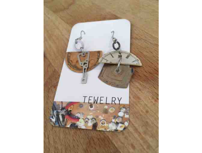 K Maclean: Found-Object EarThings