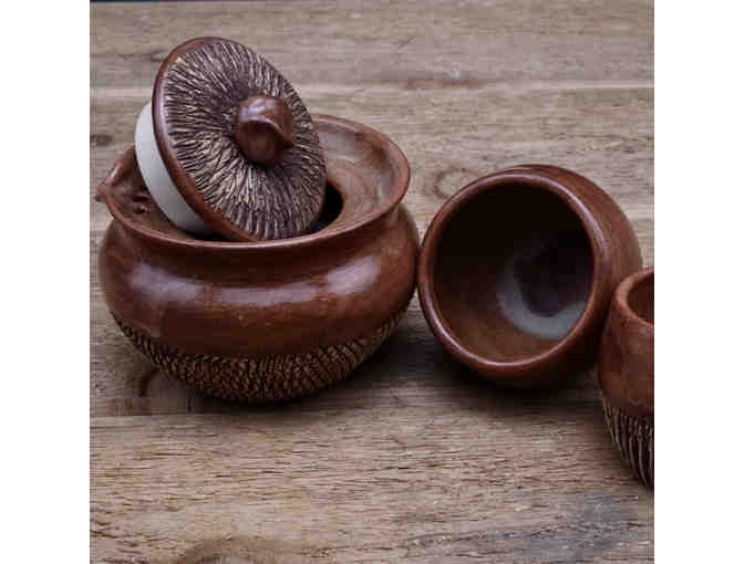 GaryBercowCeramics: Zion Rust Shiboridashi Tea Set