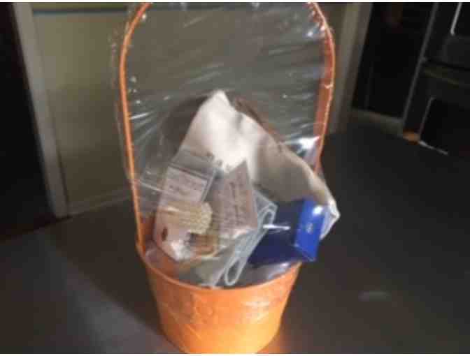 Basket of Goodies from the Lizard Thicket Boutique, Peachtree City.