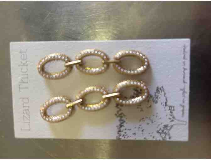 Necklace and Earrings the Lizard Thicket Boutique, Peachtree City.