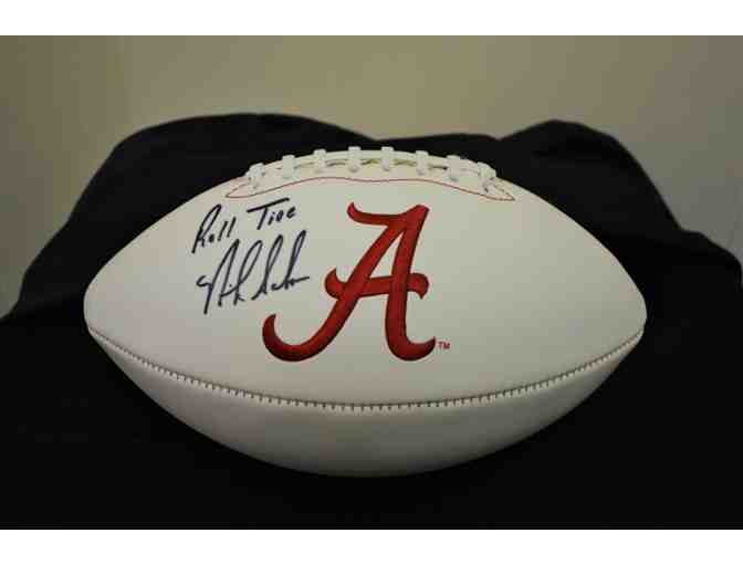Official Alabama Crimson Tide Football - Signed by Coach Nick Saban!