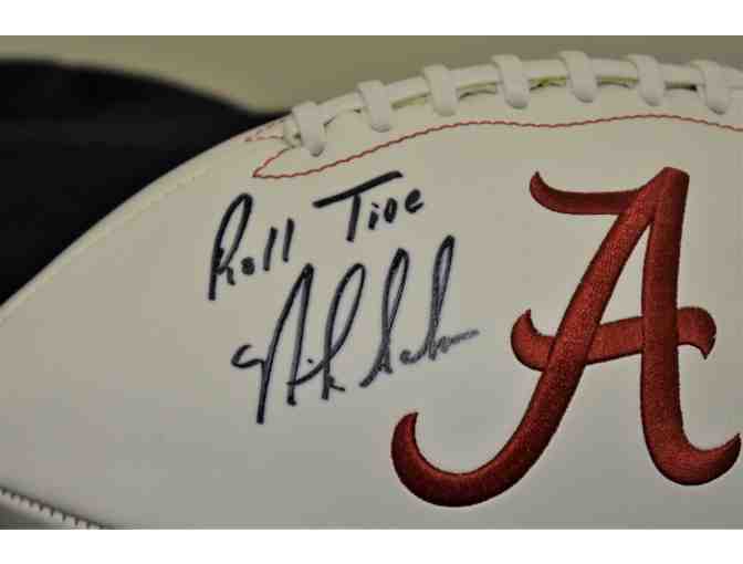 Official Alabama Crimson Tide Football - Signed by Coach Nick Saban!