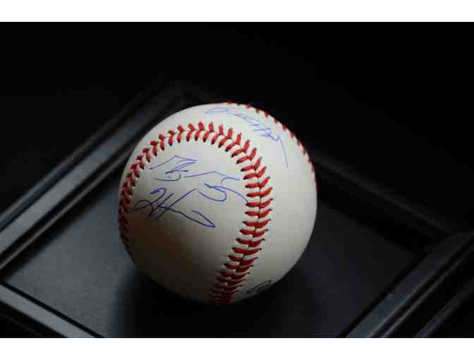 2021 Auburn Baseball signed by Butch Thompson with Display Case!