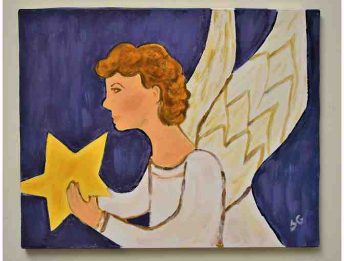 Angel 16'x20' painting