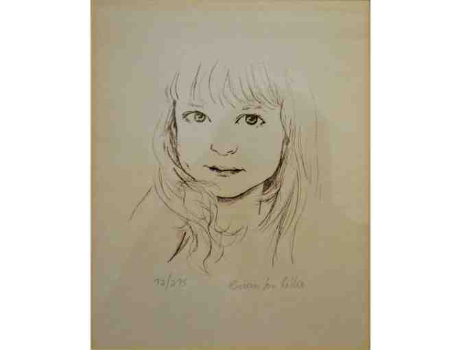 Levie - 'Peek-A-Boo' and 'Sister' Framed Print Set