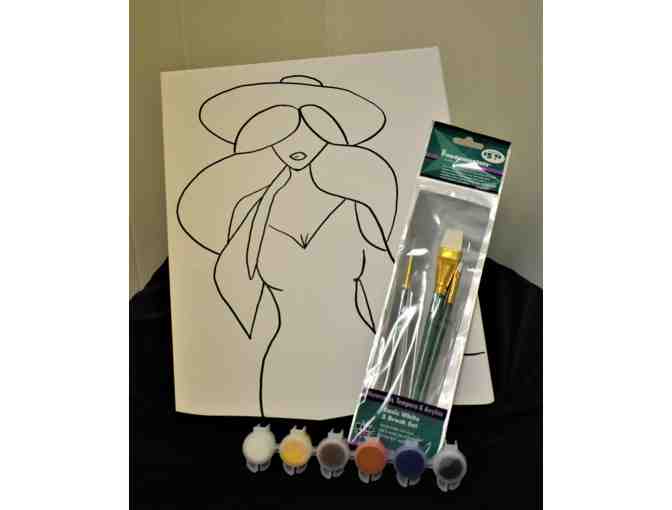 Personal Paint Set from Wine & Design Montgomery