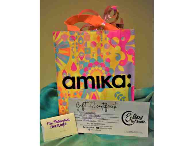 Eclips Hair Studio & Peaceful Kneads Package