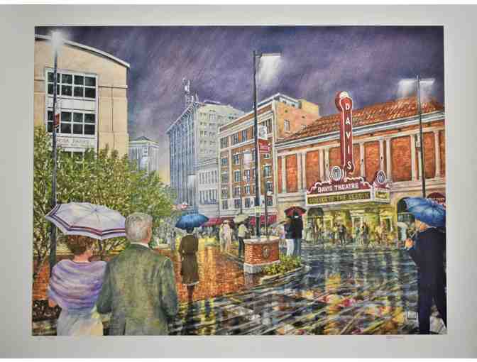 Larry Strickland - 'Davis Theatre for the Performing Arts' Signed and Numbered (40/1000)