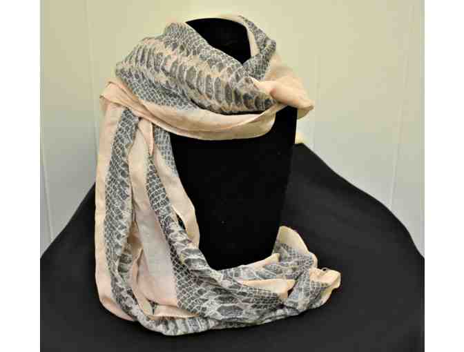 Modol Python Print Scarf