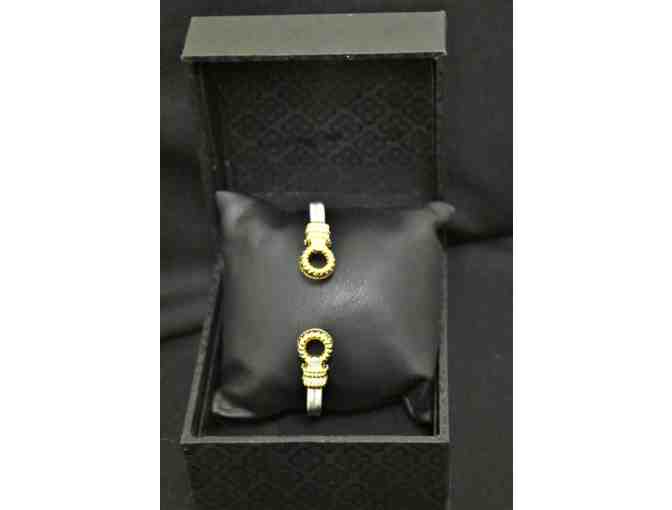 Gold Milano Open Bangle from Bryan Jewelry!