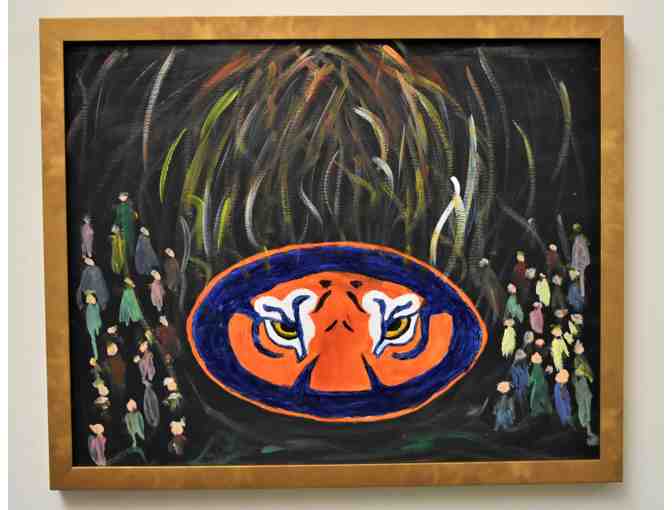 Framed 'Auburn Eyes' on Canvas!