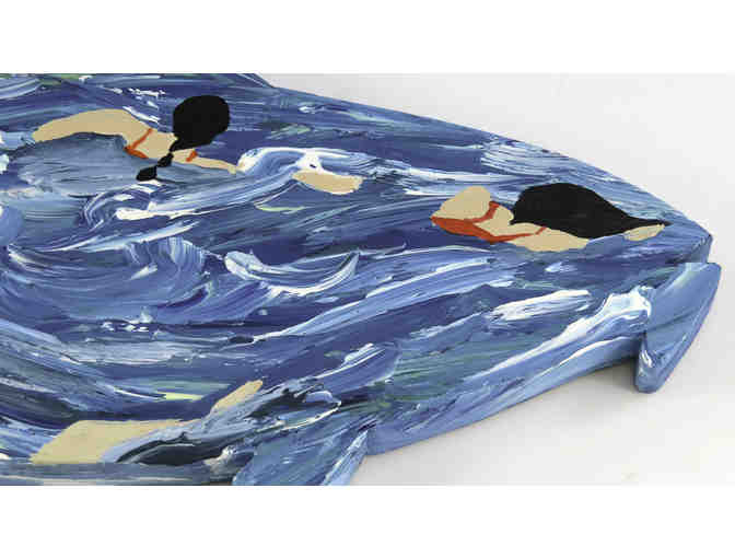 Swimmers in the Blue Sea By Susan Dodge