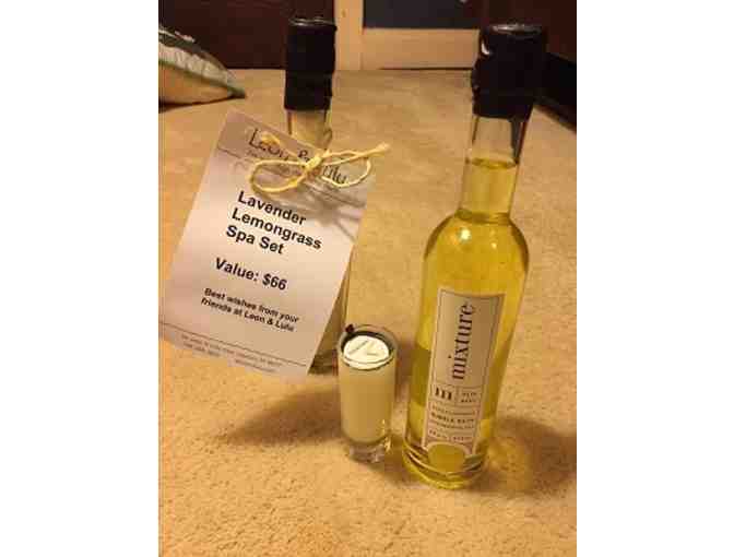 Leon & Lulu Bath Set - Lavender and Lemongrass