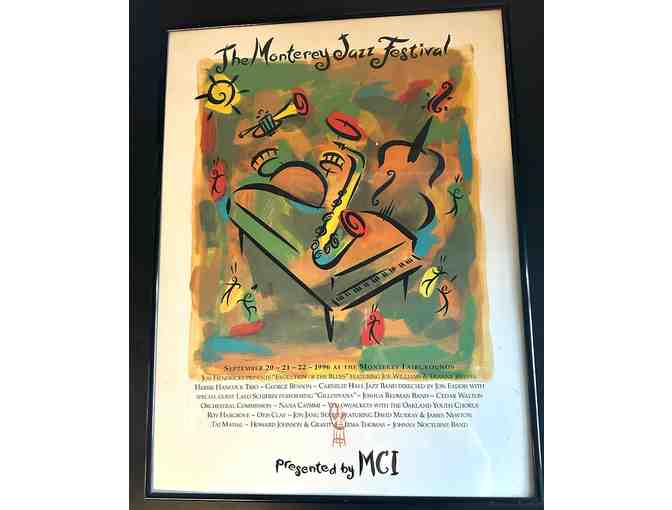 90's Collection of Monterey Jazz Festival Framed Posters