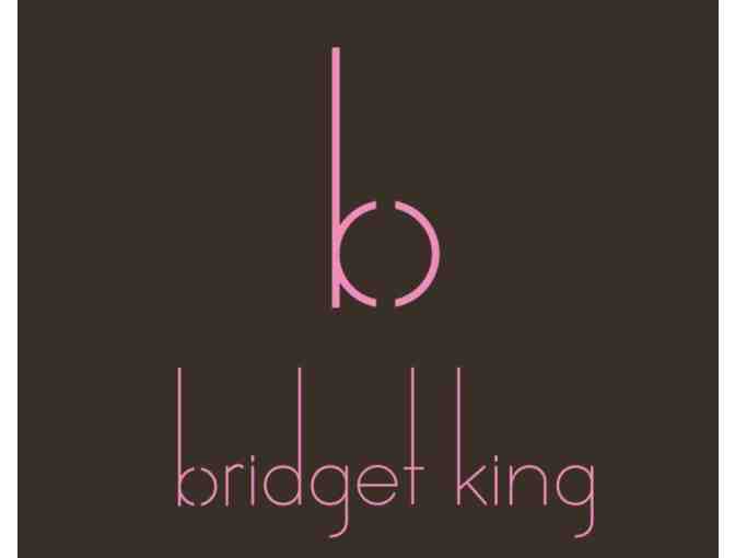 Round Pave Diamond Earrings by Bridget King Jewelry