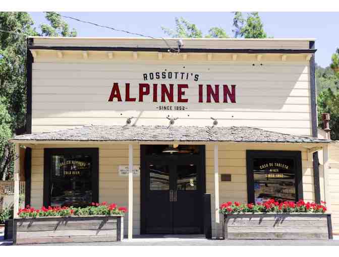 Alpine Inn Lunch or Dinner for 16